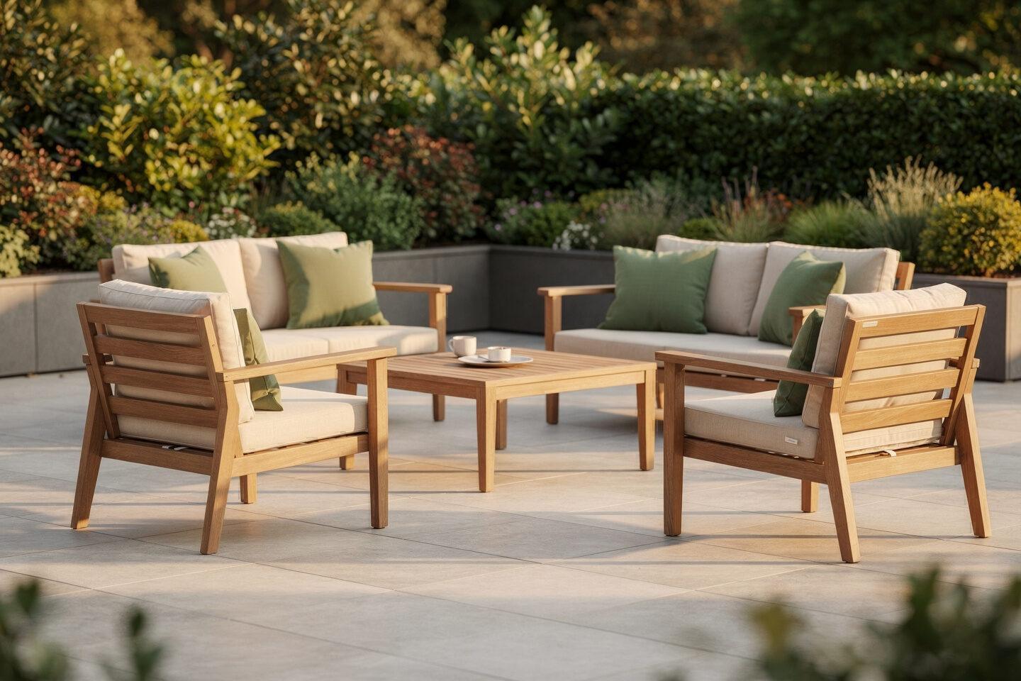 Bänke und Sessel für den Garten – bequeme Sitzmöbel für draußen von Designer Gartenmöbel