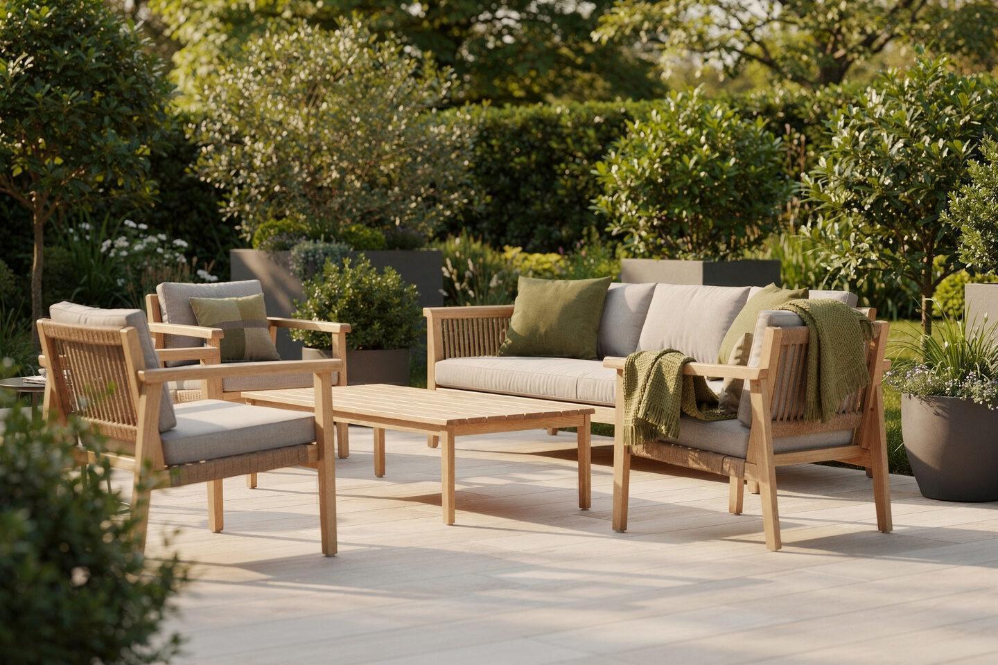 Dekoration für Garten und Terrasse – akzentuierter Außenbereich von Designer Gartenmöbel