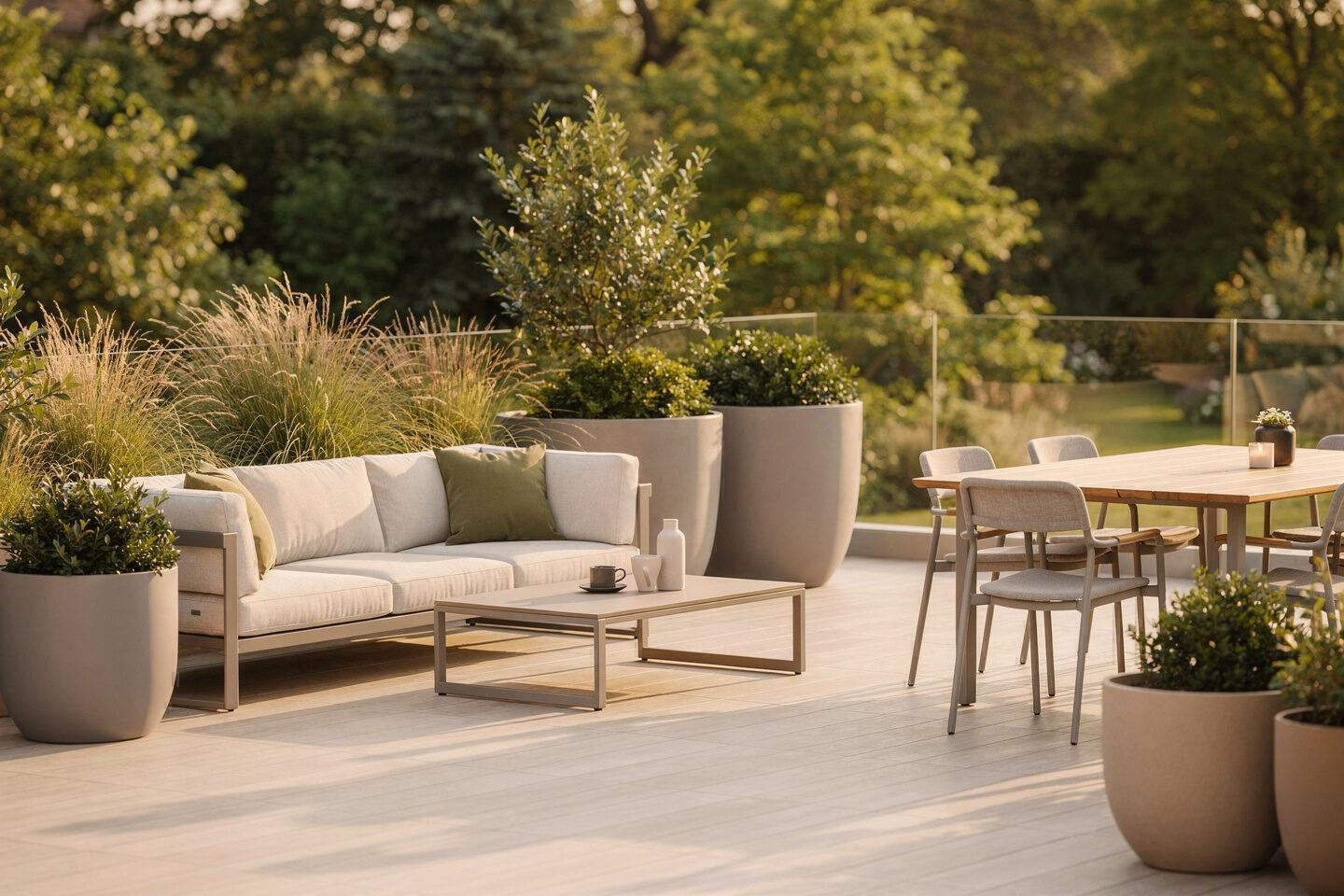 Einrichtung Außenbereich – durchdachte Gartenmöbel für Terrasse, Garten und Balkon