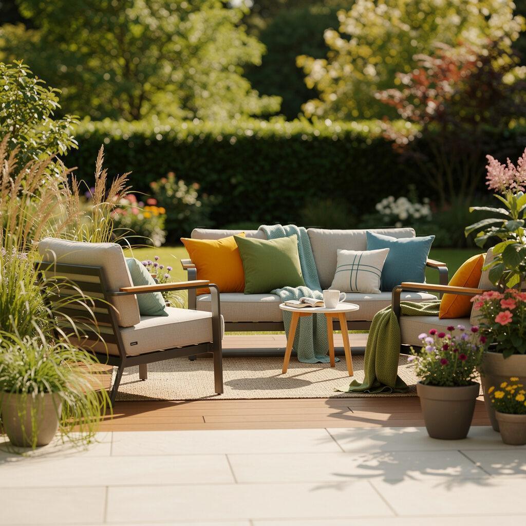 Designer Gartenmöbel: Farben, Dekoration und Akzente im Außenbereich setzen