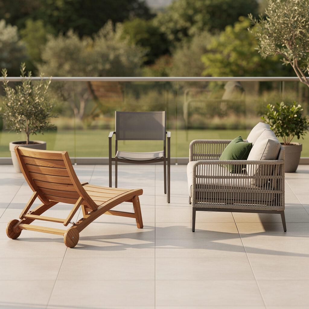 Gartenmöbel-Materialien Vergleich – Eigenschaften Holz, Aluminium, Polyrattan – Designer Gartenmöbel