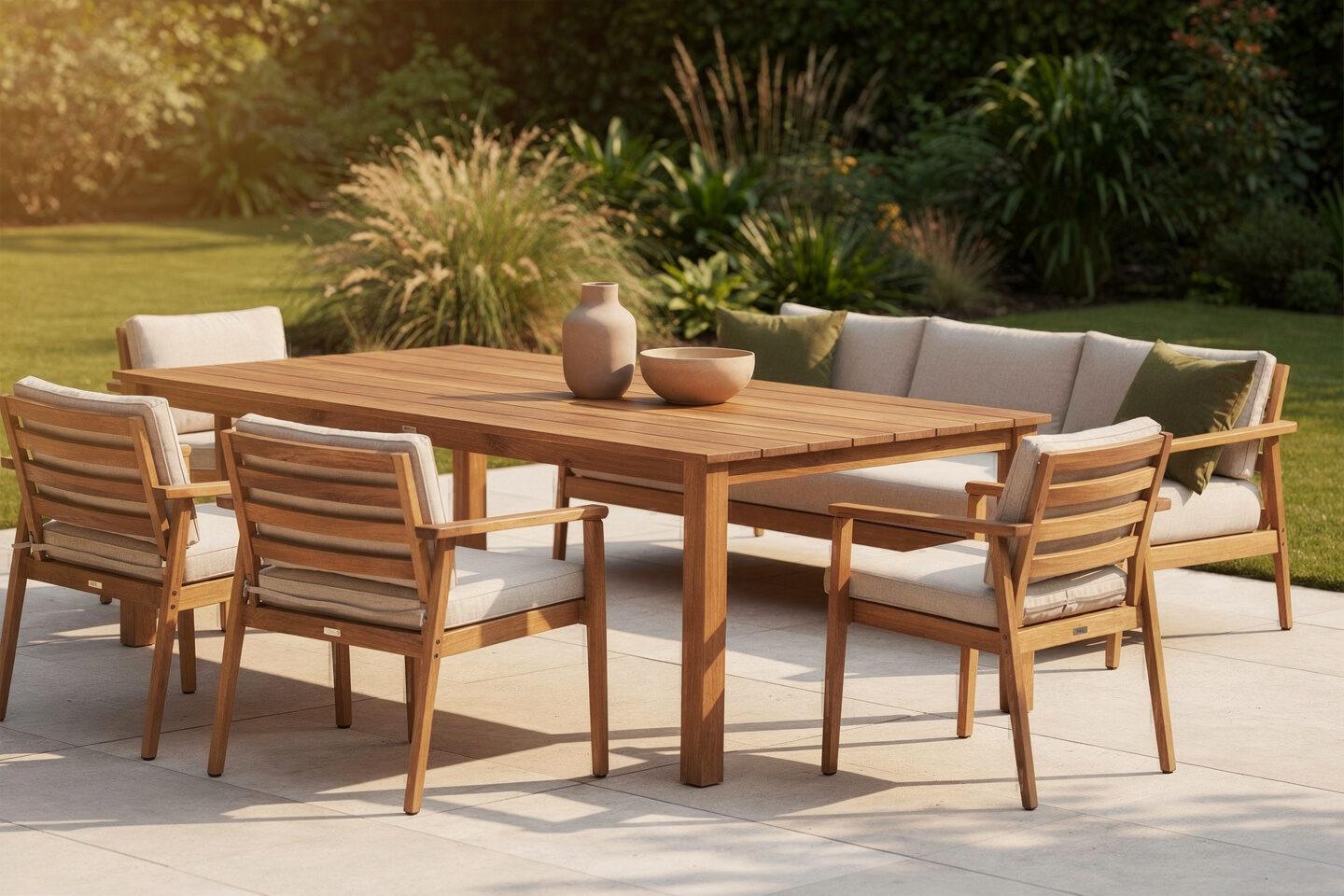 Gartentische in verschiedenen Größen – Der richtige Tisch für draußen von Designer Gartenmöbel