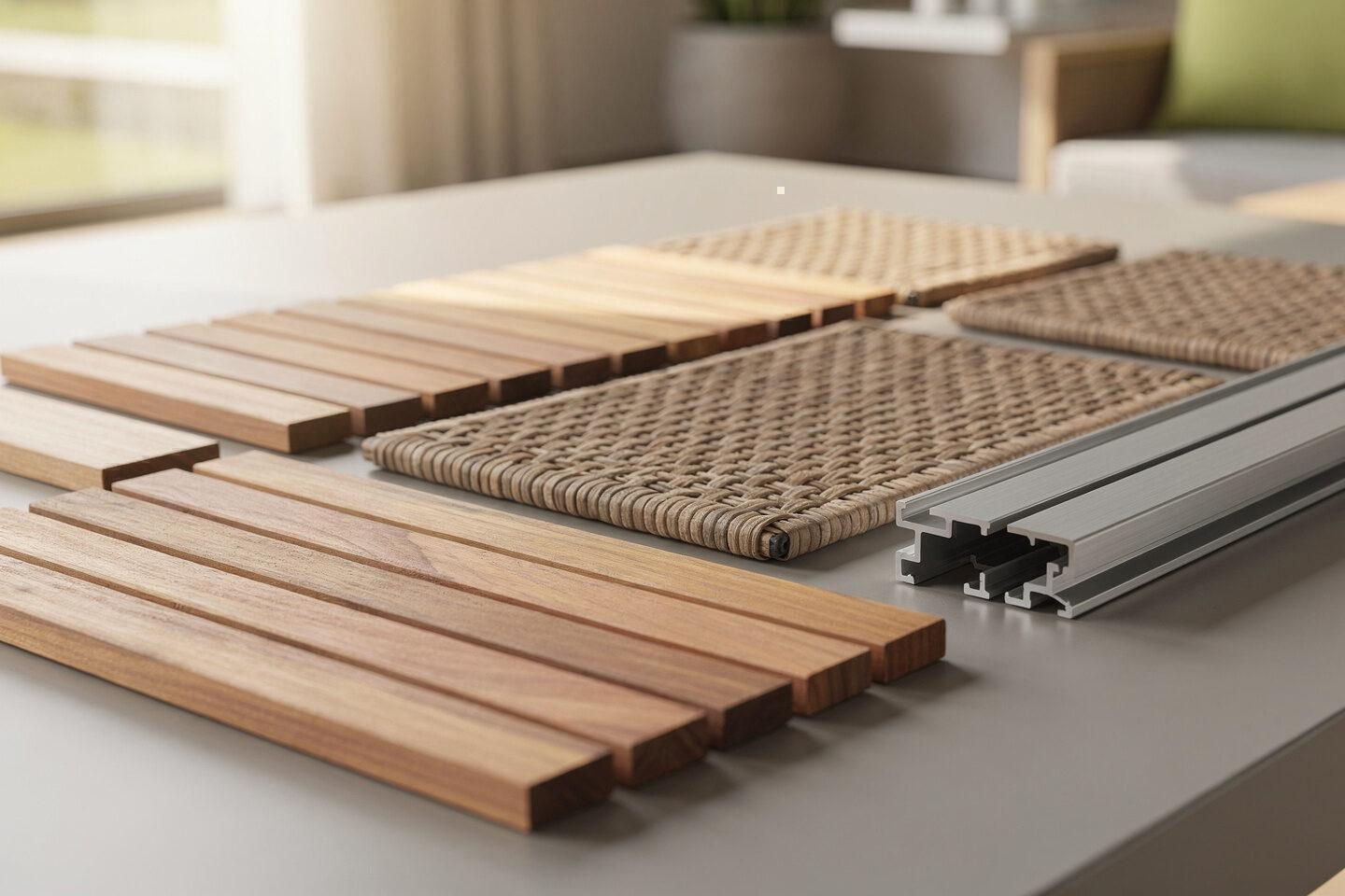 Designer Gartenmöbel – Beratung zur Materialauswahl