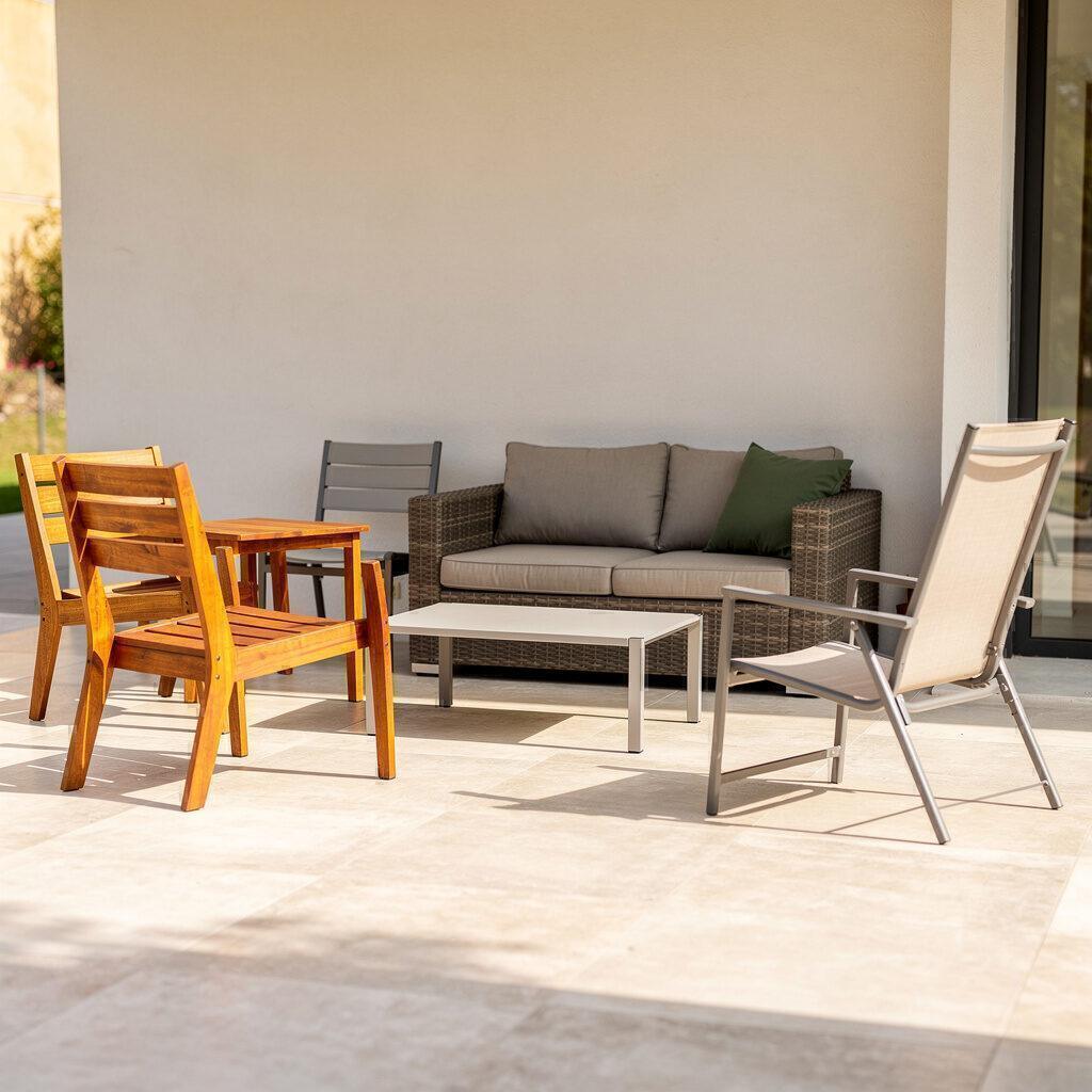 Gartenmöbel Materialien – Holz, Aluminium, Polyrattan, Textilgewebe im Vergleich – Designer Gartenmöbel