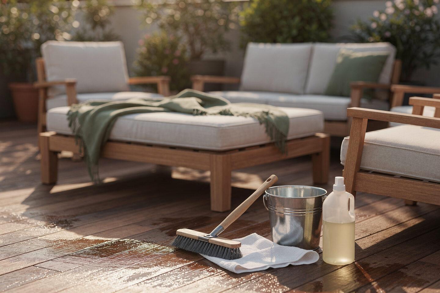 Möbelpflege – Schutz und Reinigung für Designer Gartenmöbel