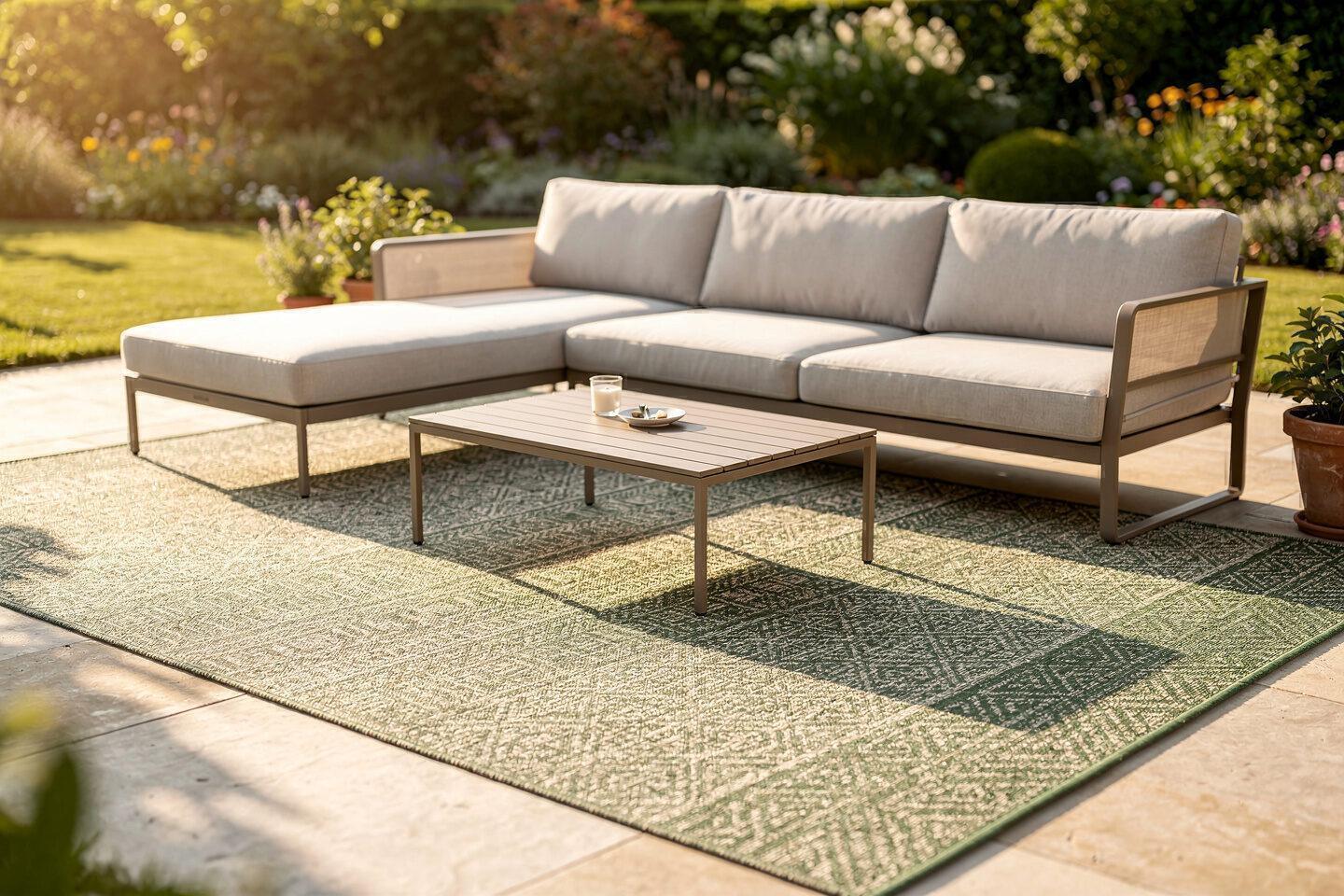 Outdoor-Teppiche – wetterfeste Akzente für Terrasse, Garten und Balkon