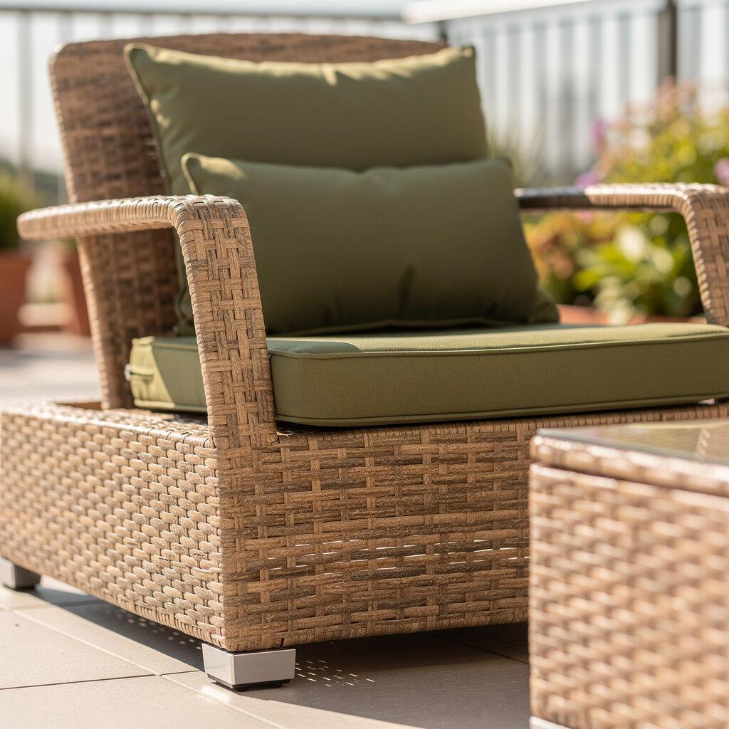 Wetterfeste Lounge-Möbel aus Rattan und Polrattan – Designer Gartenmöbel