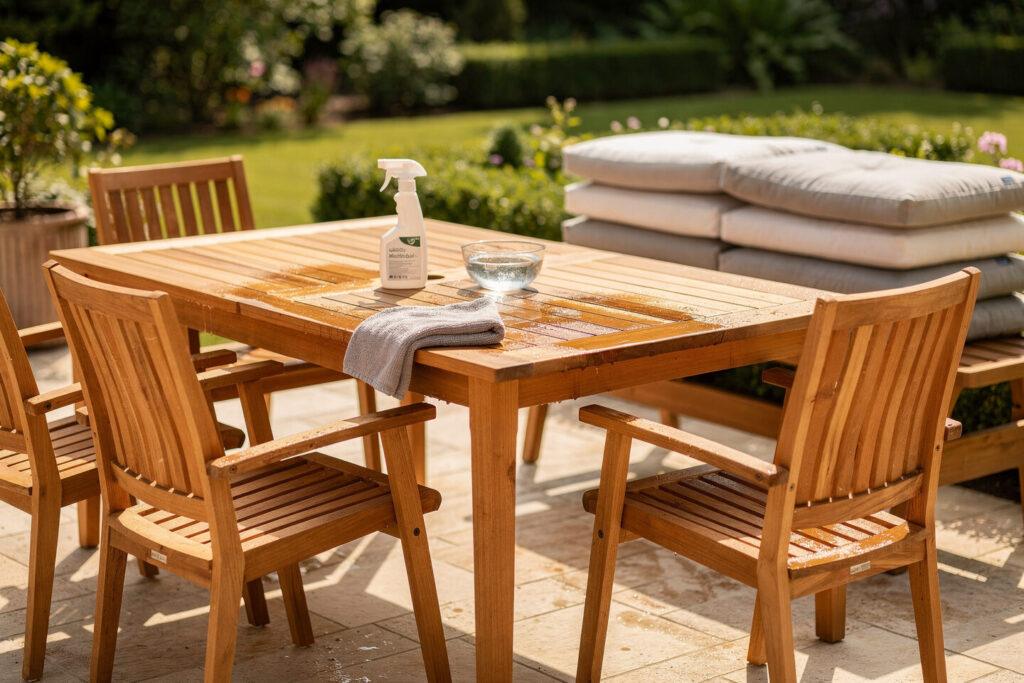 Designer Gartenmöbel pflegen und schützen fachgerecht