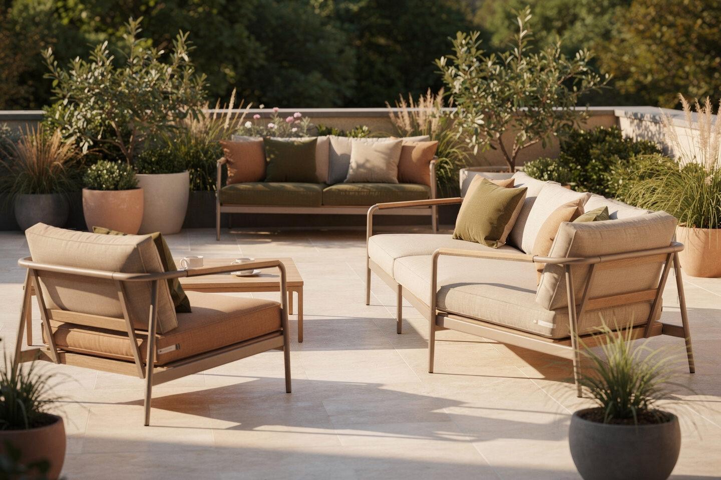 Sessel – bequeme Gartenmöbel für Terrasse, Garten und Balkon von Designer Gartenmöbel