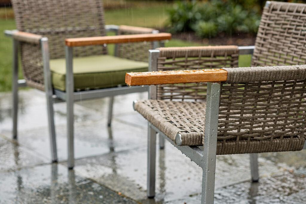 Designer Gartenmöbel, Materialien für Gartenstühle: pflegeleicht und wetterfest