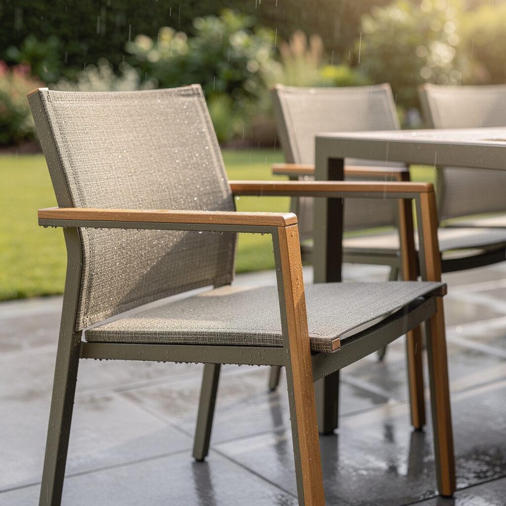 Wetterfeste Materialien und ihre Eigenschaften für den Außenbereich – Designer Gartenmöbel