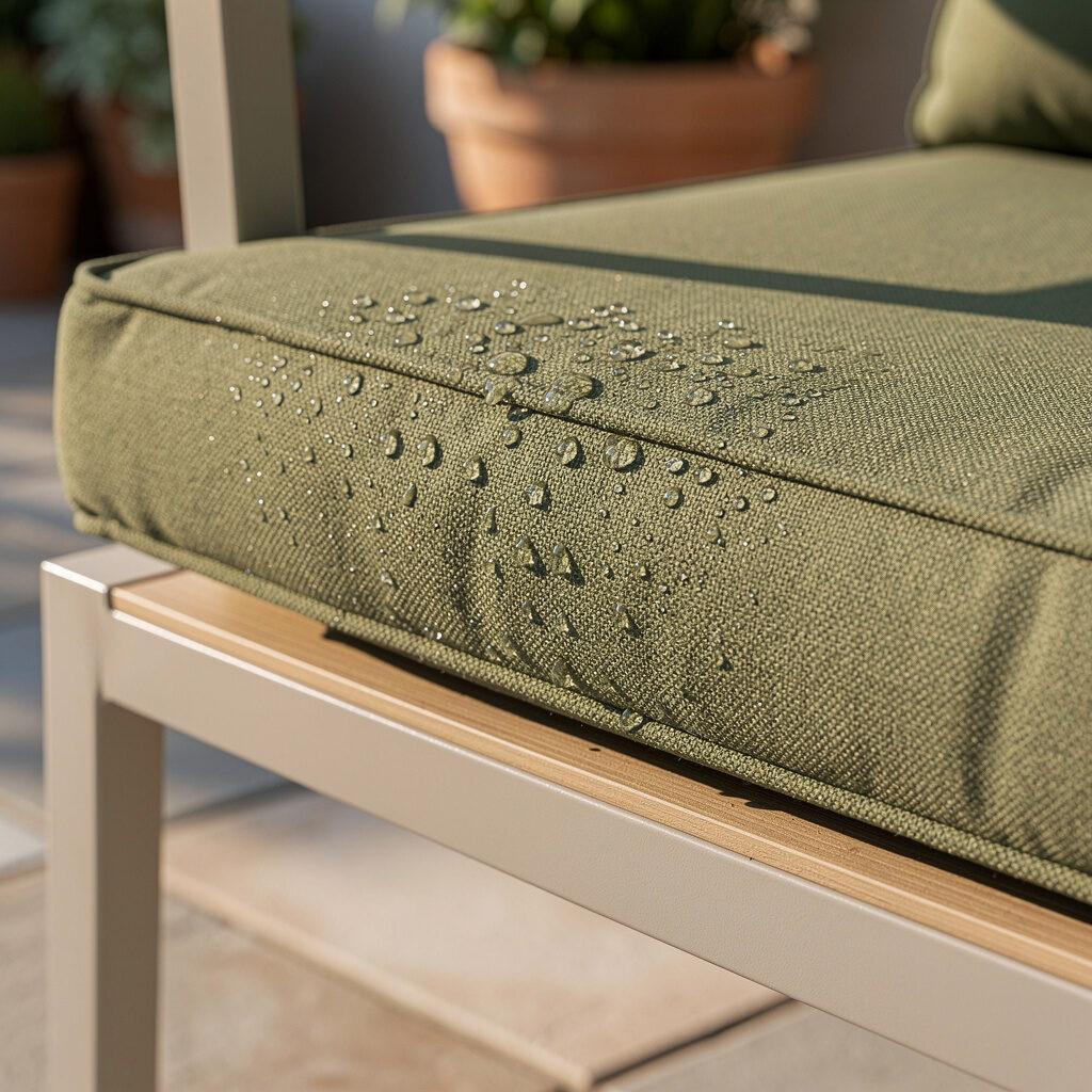 Wetterfeste Materialien für Kissen im Außenbereich richtig einschätzen – Designer Gartenmöbel